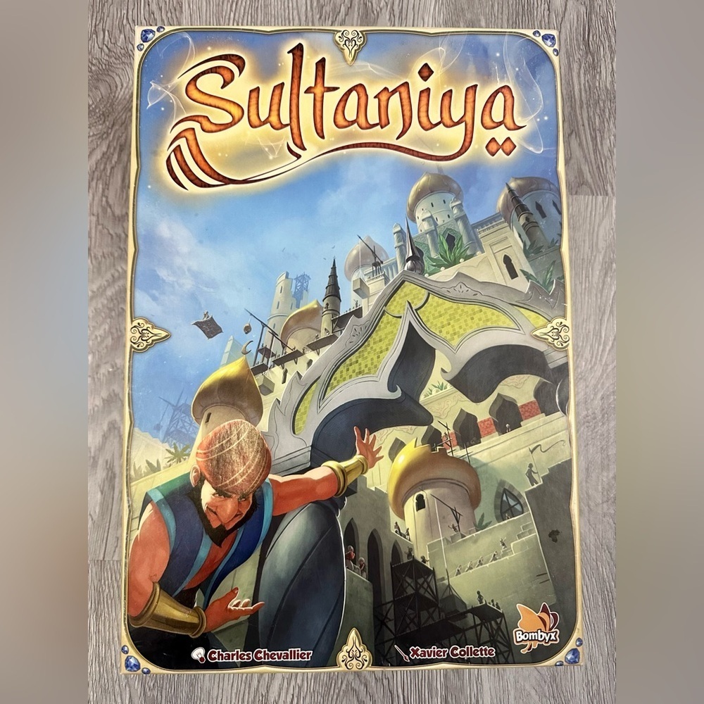 Sultaniya Arabian Nights Board‎ Game Complete Asmodee Bombyx Ages 8+ 2-4 Players
